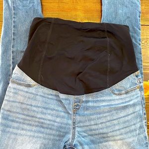 Full panel maternity jeans